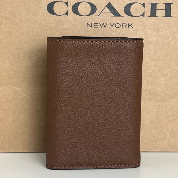New Coach Trifold Wallet - Picture 3 of 7